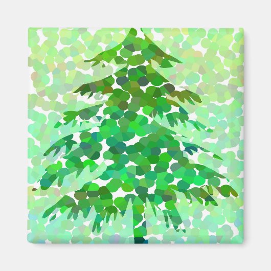 Kerstboom - Magneet (Voorkant)