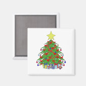 kerstboom magneet (Voorkant / Achterkant)
