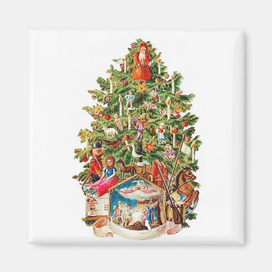  kerstboom Magnet (Voorkant)