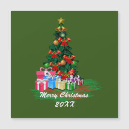 Kerstboom Magnetische Kaart
