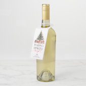 Kerstboom maken geesten helder geschenk flessenhanger (Schuin)