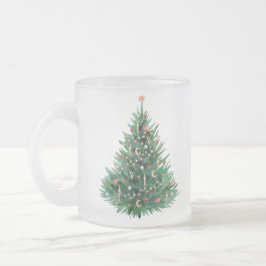 kerstboom matglas koffiemok