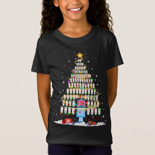 kerstboom - medische hulpmiddelen Funny Neurie bij T-shirt (Voorkant)