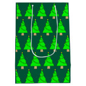 Kerstboom Medium Cadeauzakje (Achterkant)