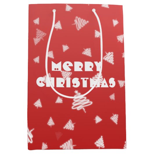 kerstboom medium cadeauzakje (Voorkant)