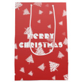 kerstboom medium cadeauzakje (Achterkant)