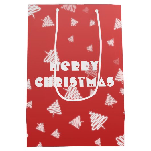 kerstboom medium cadeauzakje (Achterkant)