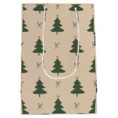 Kerstboom Medium Cadeauzakje (Achterkant)