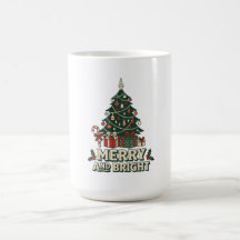 Kerstboom Merry and Bright