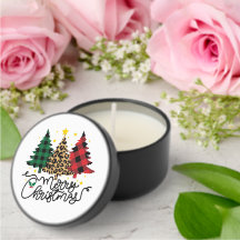 kerstboom | Merry Christmas Mini Candle