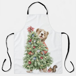 Kerstboom met Beer Schort