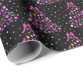 kerstboom met borstkanker cadeaupapier (Rol Hoek)