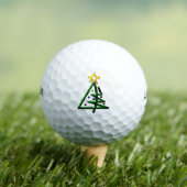 Kerstboom met buulkermis golfballen (Insitu Shirt)