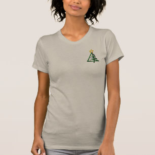 Kerstboom met buulkermis t-shirt