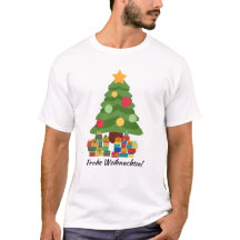 Kerstboom met cadeaus vrolijk kerstfeest.