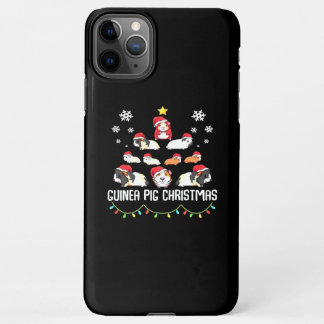 kerstboom met cavia's | Funny Guinea Pig Lover iPhone 11Pro Max Hoesje