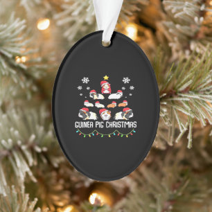 kerstboom met cavia's   Funny Guinea Pig Lover Ornament