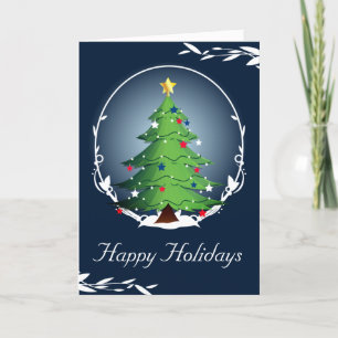 Kerstboom met de Rode Witte en Blauwe Kaart van