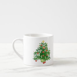 Kerstboom met een Ster & Hart Koekje Espresso Kop