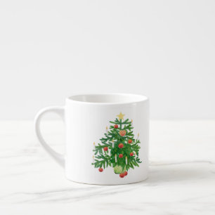 Kerstboom met een Ster & Hart Koekje Espresso Kop
