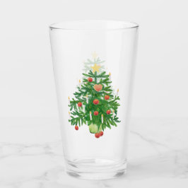 Kerstboom met een Ster & Hart Koekje Glas