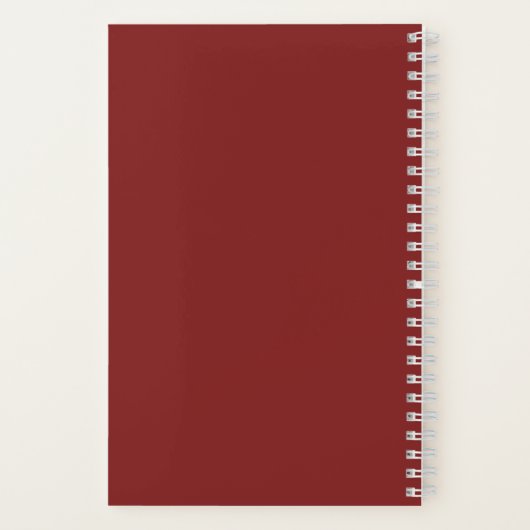 Kerstboom met Gift Notitieboek (Achterkant)