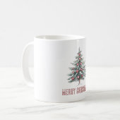 Kerstboom met hart koffiemok (Voorkant links)