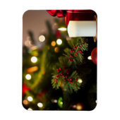 kerstboom met kaarsen magneet (Verticaal)