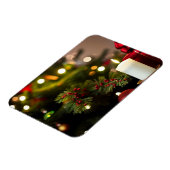 kerstboom met kaarsen magneet (Linkerzijde)