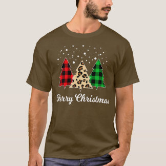 kerstboom met kerstbomen Merry Christma T-shirt