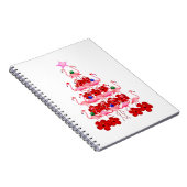 kerstboom met kerstboom notitieboek (Rechterzijde)
