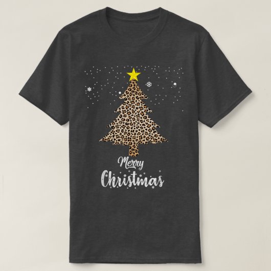 Kerstboom met kerstboompjes t-shirt (Design voorkant)