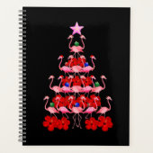 Kerstboom met kerstmis in Santa Pink Planner (Voorkant)