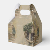 kerstboom met kerstsneeuw bedankdoosjes (Achterkant)