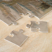  kerstboom met kerstsneeuw legpuzzel (Zijkant)