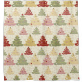 kerstboom met kleur douchegordijn (Voorkant)