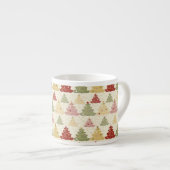 kerstboom met kleur espresso kop (Voorkant rechts)