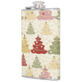 kerstboom met kleur heupfles (Links)