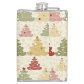 kerstboom met kleur heupfles (Achterkant)