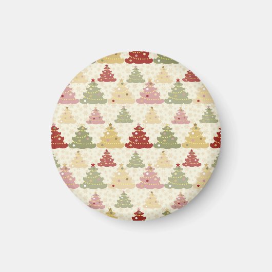 kerstboom met kleur magneet (Voorkant)