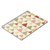 kerstboom met kleur notitieboek (Linkerzijde)