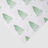 Kerstboom met lichtjes tissuepapier (Detail)