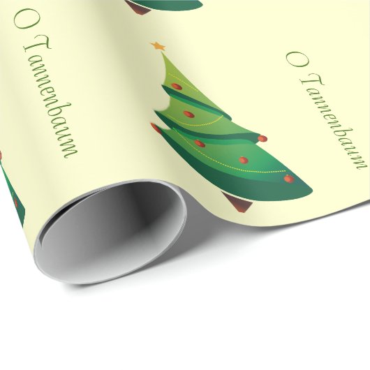 kerstboom met omlooppapier van Tannenbaum Cadeaupapier (Rol Hoek)