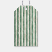 Kerstboom met ornamenten cadeaulabel (Achterkant)