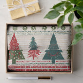 Kerstboom met patroon tissuepapier (Geschenk)