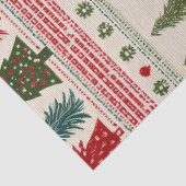 Kerstboom met patroon tissuepapier (Detail)