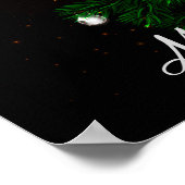 Kerstboom met Poster van snaarverlichting (Hoek)