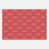  kerstboom met rode vrachtwagen inpakpapier vel (Voorkant 3)