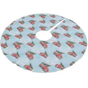  kerstboom met rode vrachtwagen kerstboom rok