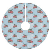  kerstboom met rode vrachtwagen kerstboom rok (Voorkant)